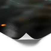 Fantasy Schattige Hand Ship Smoke Perfect Poster (Hoek)