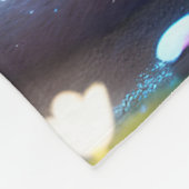 Fantasy Schattige Happy Otter Night Fleece Deken (Hoek)