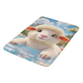 Fantasy Schattige Happy Sheep Pool Badmat (Gekanteld)