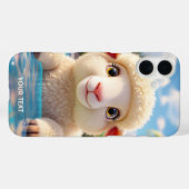 Fantasy Schattige Happy Sheep Pool Case-Mate iPhone Case (Achterkant (horizontaal))
