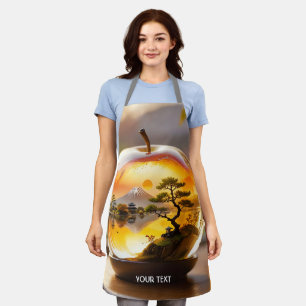 Fantasy Schattige Japans Apple Uitzicht Schort