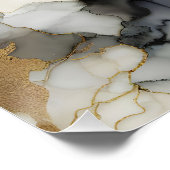 Fantasy Schattige Japans Meisje Cat Perfect Poster (Hoek)