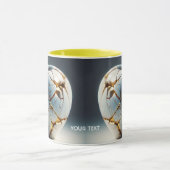 Fantasy Schattige Kintsugi Porcelain Apple Mok (Midden)