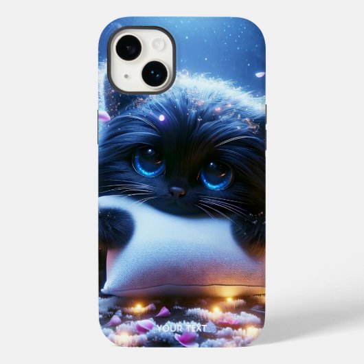 Fantasy Schattige Kitten Knuffelkussen Case-Mate iPhone Case (Achterkant)