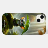 Fantasy Schattige klein boswezen Case-Mate iPhone Case (Achterkant (horizontaal))