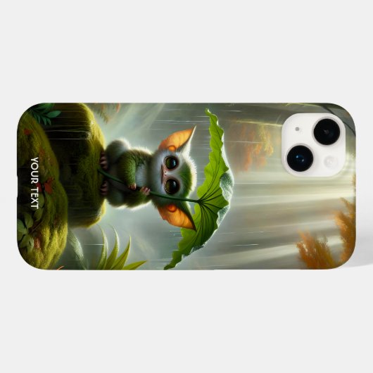 Fantasy Schattige klein boswezen Case-Mate iPhone Case (Achterkant (horizontaal))