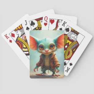 Fantasy Schattige klein Schattig schepsel Pokerkaarten