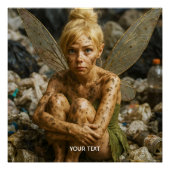 Fantasy Schattige klein vies beestje Perfect Poster (Voorkant)