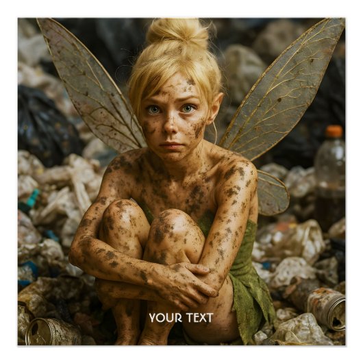 Fantasy Schattige klein vies beestje Perfect Poster (Voorkant)