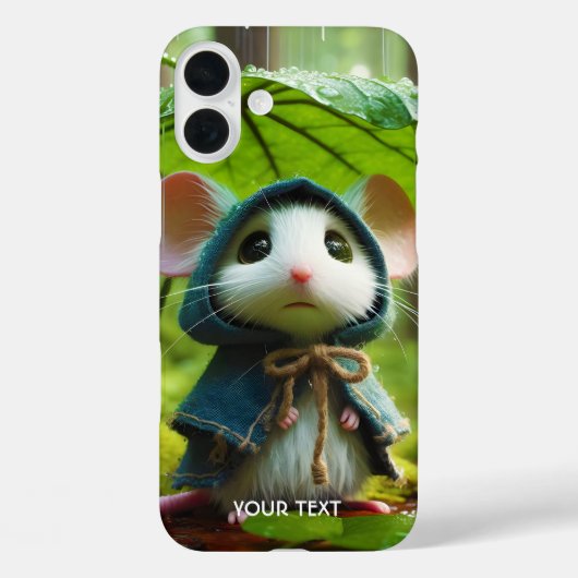 Fantasy Schattige Kleine Muizenregen Case-Mate iPhone Case (Achterkant)