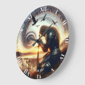 Fantasy Schattige Knight Sword Legend Grote Klok (Hoek)