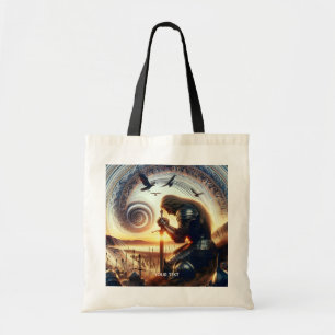 Fantasy Schattige Knight Sword Legend Tote Bag