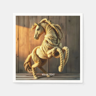 Fantasy Schattige Knot Crafted Horse Servet