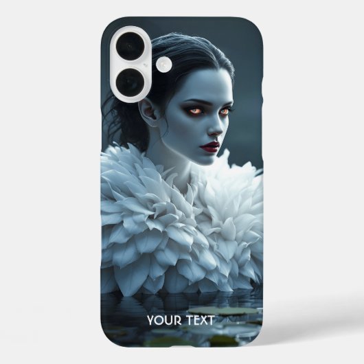 Fantasy Schattige Lake Swan White Case-Mate iPhone Case (Achterkant)