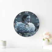 Fantasy Schattige Lake Swan White Grote Klok (Huis)