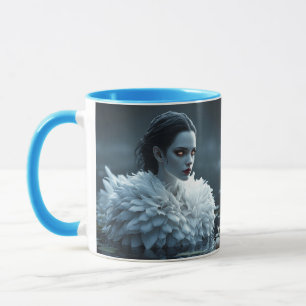 Fantasy Schattige Lake Swan White Mok