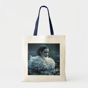 Fantasy Schattige Lake Swan White Tote Bag