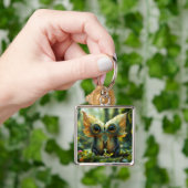 Fantasy Schattige Leaves Forest Love Sleutelhanger (Hand)