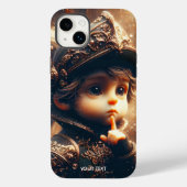 Fantasy Schattige Little Quiet Knight Case-Mate iPhone Case (Achterkant)