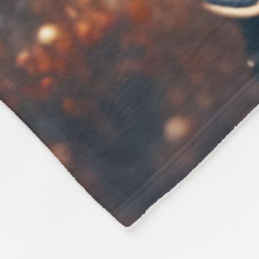 Fantasy Schattige Little Quiet Knight Fleece Deken (Hoek)