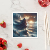 Fantasy Schattige Man Night Zee Servet (Insitu)