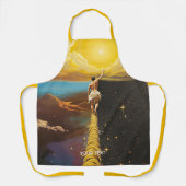 Fantasy Schattige Man Rope Space Schort (Voorkant)