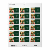 Fantasy Schattige Man Zee Vis Etiket (Full Sheet)