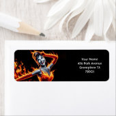 Fantasy Schattige meisje Fire Jurk Etiket (Insitu)