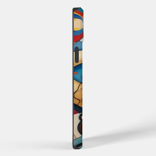 Fantasy Schattige meisje kubistische stijl Case-Mate iPhone Case (Achterkant / Rechts)