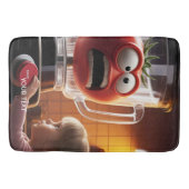 Fantasy Schattige Meisje Tomaat Blender Badmat (Voorkant)