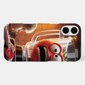 Fantasy Schattige Meisje Tomaat Blender Case-Mate iPhone Case (Achterkant (horizontaal))
