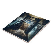 Fantasy Schattige Meisje Uitgang Corridor Tegeltje (Zijkant)