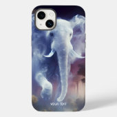 Fantasy Schattige Mist Elephant Oerwoud Case-Mate iPhone Case (Achterkant)