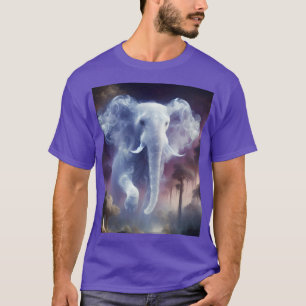 Fantasy Schattige Mist Elephant Oerwoud T-shirt