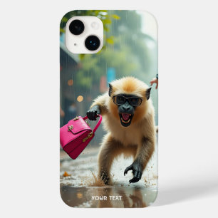 Fantasy Schattige Monkey Girl Bag Case-Mate iPhone 14 Plus Hoesje