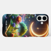 Fantasy Schattige Moon Garden Boek Case-Mate iPhone Case (Achterkant (horizontaal))