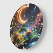 Fantasy Schattige Moon Garden Boek Grote Klok (Hoek)