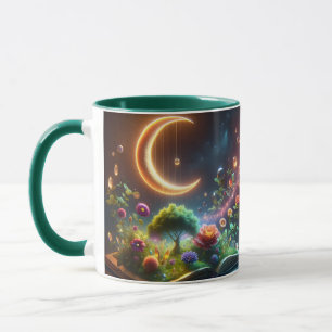Fantasy Schattige Moon Garden Boek Mok