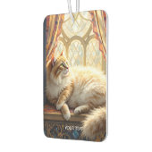 Fantasy Schattige Morning Window Cat Luchtverfrisser (Links)