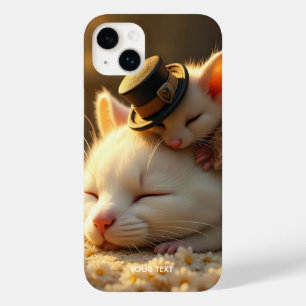Fantasy Schattige Mouse Cat Love Case-Mate iPhone 14 Plus Hoesje