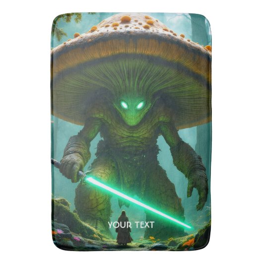 Fantasy Schattige Mushroom Sabre Forest Badmat (Voorkant Verticaal)