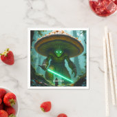 Fantasy Schattige Mushroom Sabre Forest Servet (Insitu)