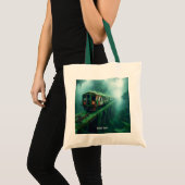 Fantasy Schattige Old Past Train Tote Bag (Voorkant (product))