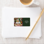 Fantasy Schattige Otter Tea Party Etiket (Insitu)