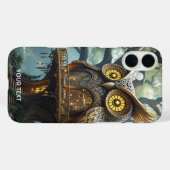 Fantasy Schattige Owl Tree Forest Case-Mate iPhone Case (Achterkant (horizontaal))