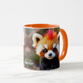 Fantasy Schattige Panda Red Hai Mok (Voorkant rechts)