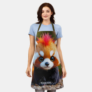 Fantasy Schattige Panda Red Hai Schort
