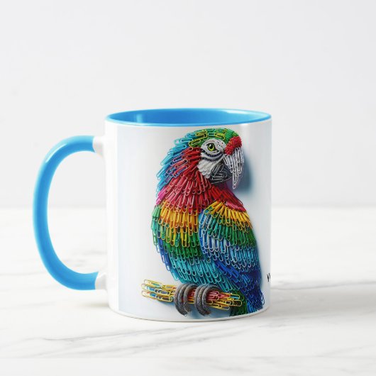 Fantasy Schattige Papier Clips Vogel Mok (Links)