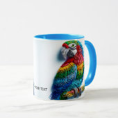 Fantasy Schattige Papier Clips Vogel Mok (Voorkant rechts)