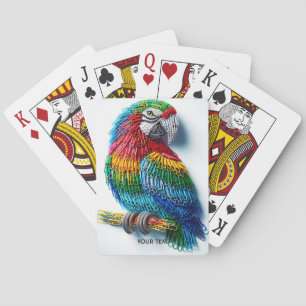 Fantasy Schattige Papier Clips Vogel Pokerkaarten